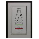 MID CENTURY MODERN EYE CHART