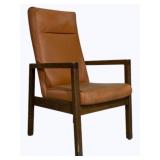 Mid-Century High Back Lounge Chair