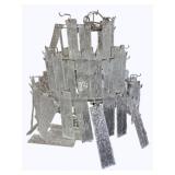 Hanging Fixture w/ Glass Panels