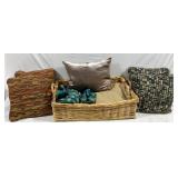 Large Basket w/ assorted items