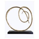 Metal Tabletop Sculpture 20 x 16