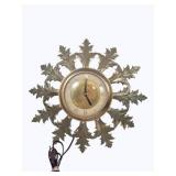 Vintage United Mid-Century Wall Clock 16"