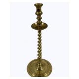 Brass Candle Stick Holder - 20" tall