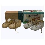 2 Pair Baby Shoes in Boxes