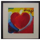 HEART 2015 GICLEE BY PETER MAX