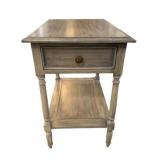 Alden Home Gray 1 Drawer End Table