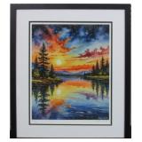 SUNSET SYMPHONY 2 SIGNED AND NUMBERED GICLEE BY VA