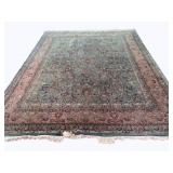 Large Persian Wool Woven Rug 128 x 99