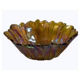 Carnival Glass Bowl - 7" round