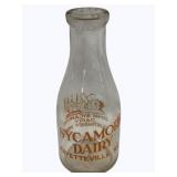 Sycamore Dairy Milk Bottle 9.5"