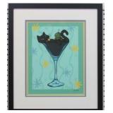 Oï¿½LOVE MY MARTINI SIGNED GICLEE BY IVY LOWE