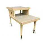 Mid-Century Step Down End Table
