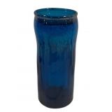 Mid-Century Modern Blown Glass Vase 12.5"