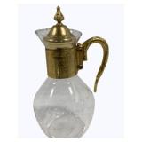 Glass Pitcher - 11" tall