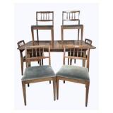 Mid-Century 7pc Dining Table Set