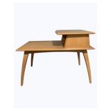 Heywood Wakefield Champagne 2 Tier End Table