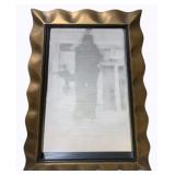 Trapezoid Modern Statement Mirror