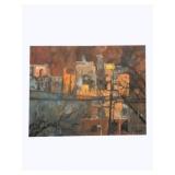 MCM Signed Painting on Board 31 x 39