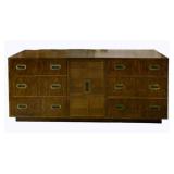 Dixie 6 Drawer Dresser Campaign Dresser