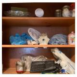 Cabinet Lot of Assorted Items