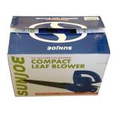 Sunjoe Compact Leaf Blower in box