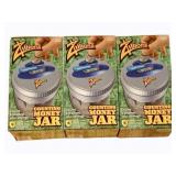 3 Counting Money Jars - in boxes