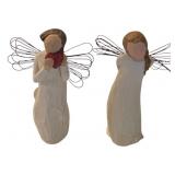 2 Willow Tree Figures - 6" tall
