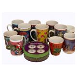 Lot of Mugs & Plates