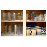 Cabinet Lot of Assorted Items