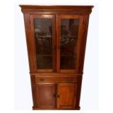 Corner China Cabinet - 73 x 36 x 24