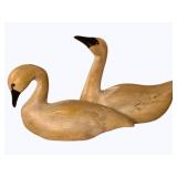 2 Bird Figures - 8" long