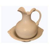 Haeger Bowl & Pitcher Set - 16 x 13