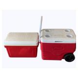2 Coolers, Thermos & Coleman