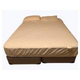 Bed w/ Bedding - 27 x 58 x 77
