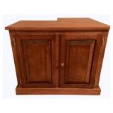 Custom 2-Door Wood Cabinet - 32 x 27 x 26