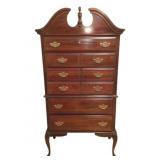 Queen Anne-Style Highboy Chest of Drawers