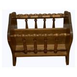 Wood Magazine Stand - 15 x 16 x 19