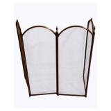 Folding Fireplace Screen - 34 x 12
