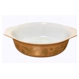 Vintage Pyrex Early American Oval Casserole Dish