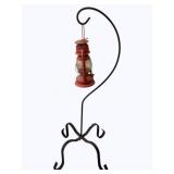 Metal Hook w/ Lantern - 38" tall