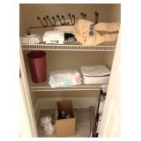 Lot of Assorted Items (2 shelves & Floor)