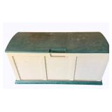 Outdoor Plastic Storage Bin - 53 x 23 x 27