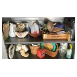 2-Shelf Lot of Items (skils case empty)