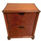 2-Drawer Wood Night Stand - 29 x 22 x 15