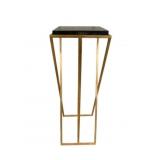 Wildwood Malcolm Pedesal, Gold Leaf Finish