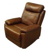 Brown Leather Power Recliner 39x30x32