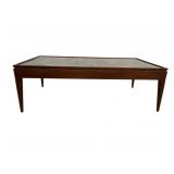 Alden Home Caned Top Cocktail Table