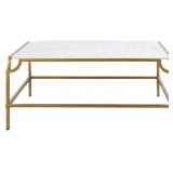 Elk Home Blain Coffee Table - Antique Brass