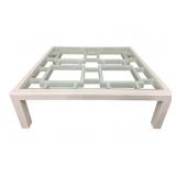 Chelsea House Glass Top Coffee Table