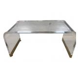 Chelsea House Acrylic Waterfall Coffee Table